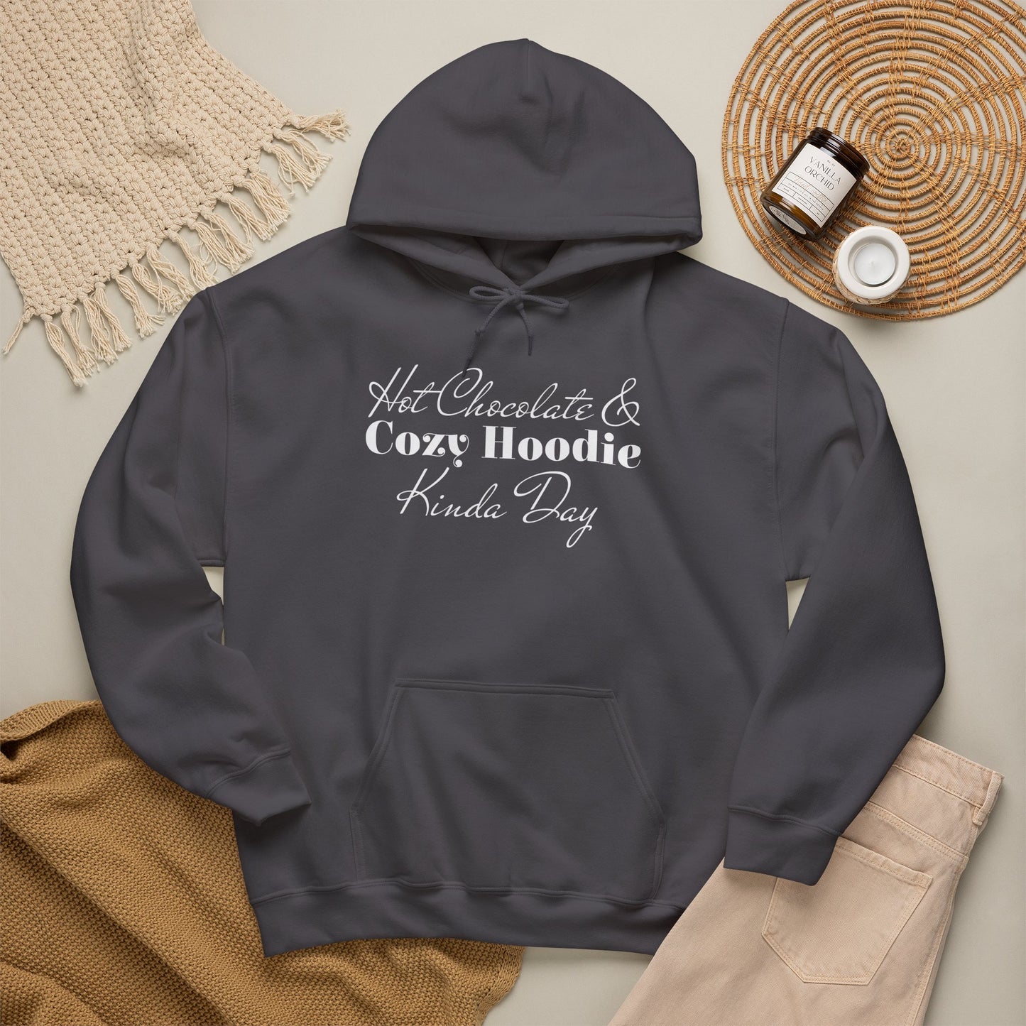 Hot Chocolate & Cozy Hoodie Kinda Day Adult Heavy Blend™ Hoodie