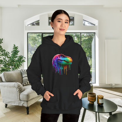 Colorful Dinosaur Heavy Blend™ Hooded Sweatshirt