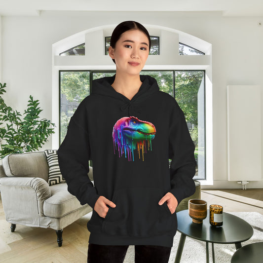 Colorful Dinosaur Heavy Blend™ Hooded Sweatshirt