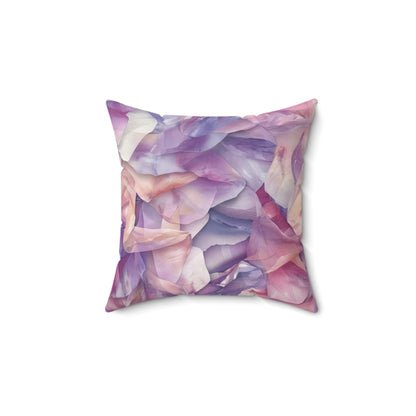 Ethereal Bloomscape Throw Pillow