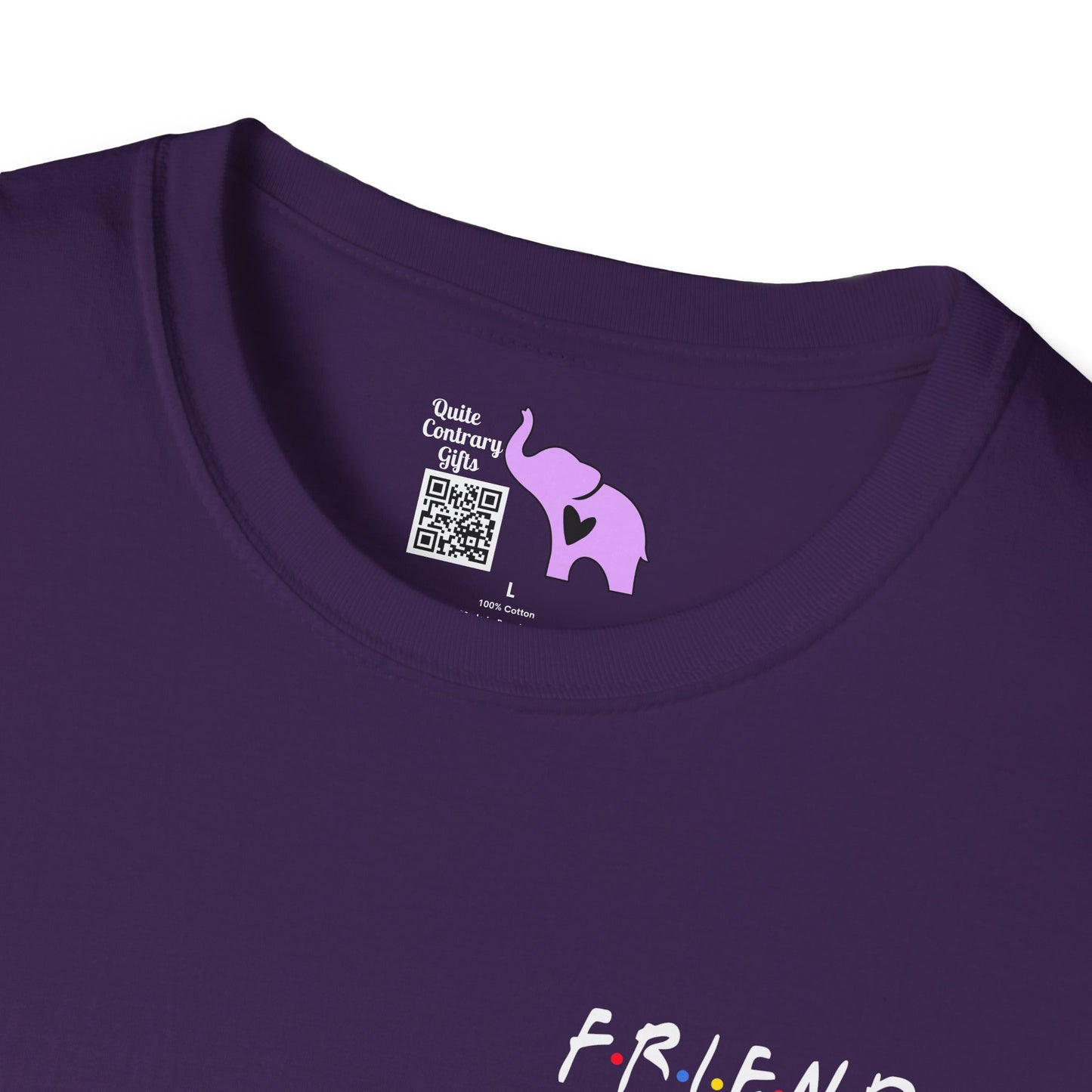 Friends; Dog Statue He'll Be There For You Adult T-shirt