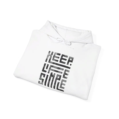 Keep Life Simple Heavy Blend™ Hooded Sweatshirt