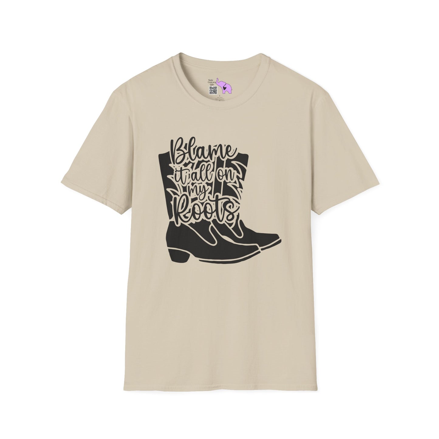 Blame It All On My Roots Adult T-shirt