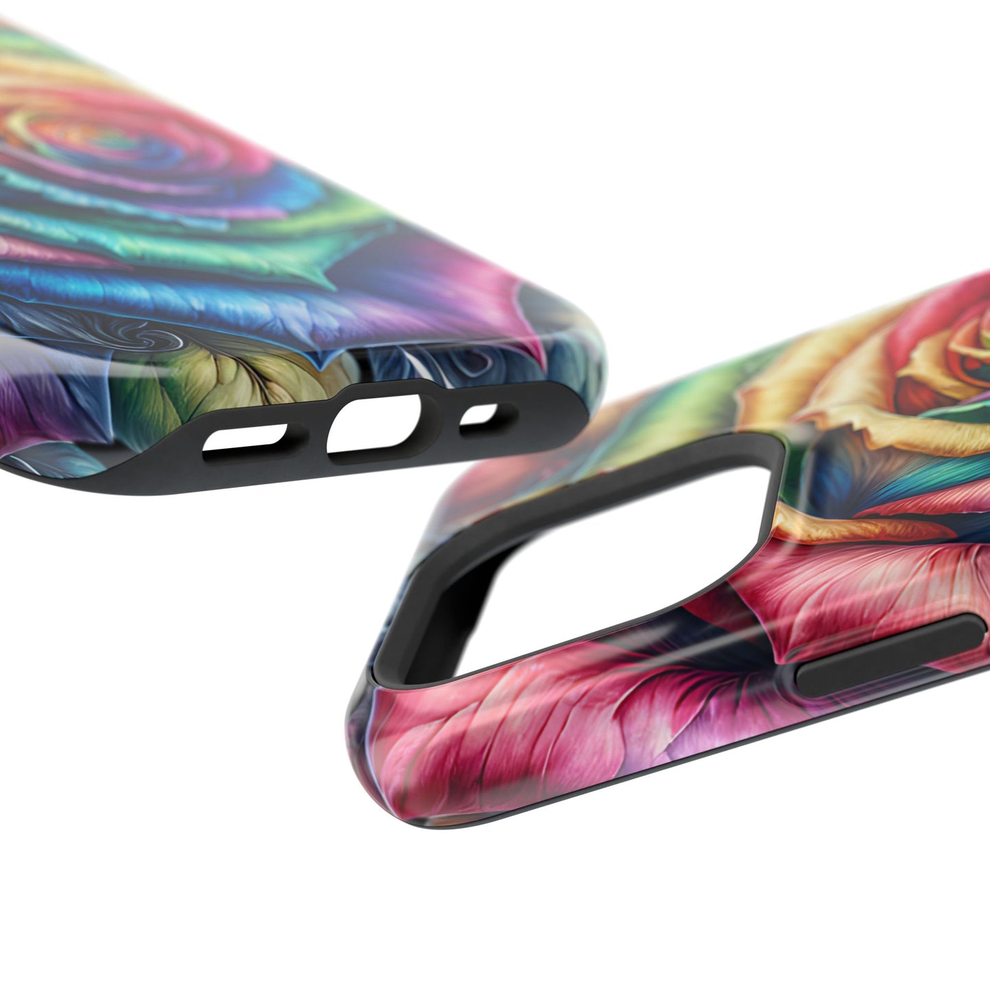 Colorful Rose MagSafe® Compatible Tough Case for iPhone