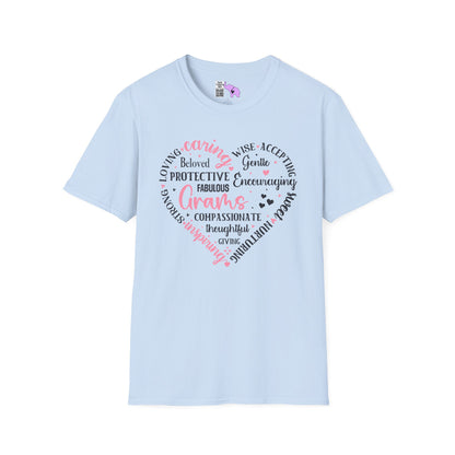 Gram's Heart Adult T-shirt