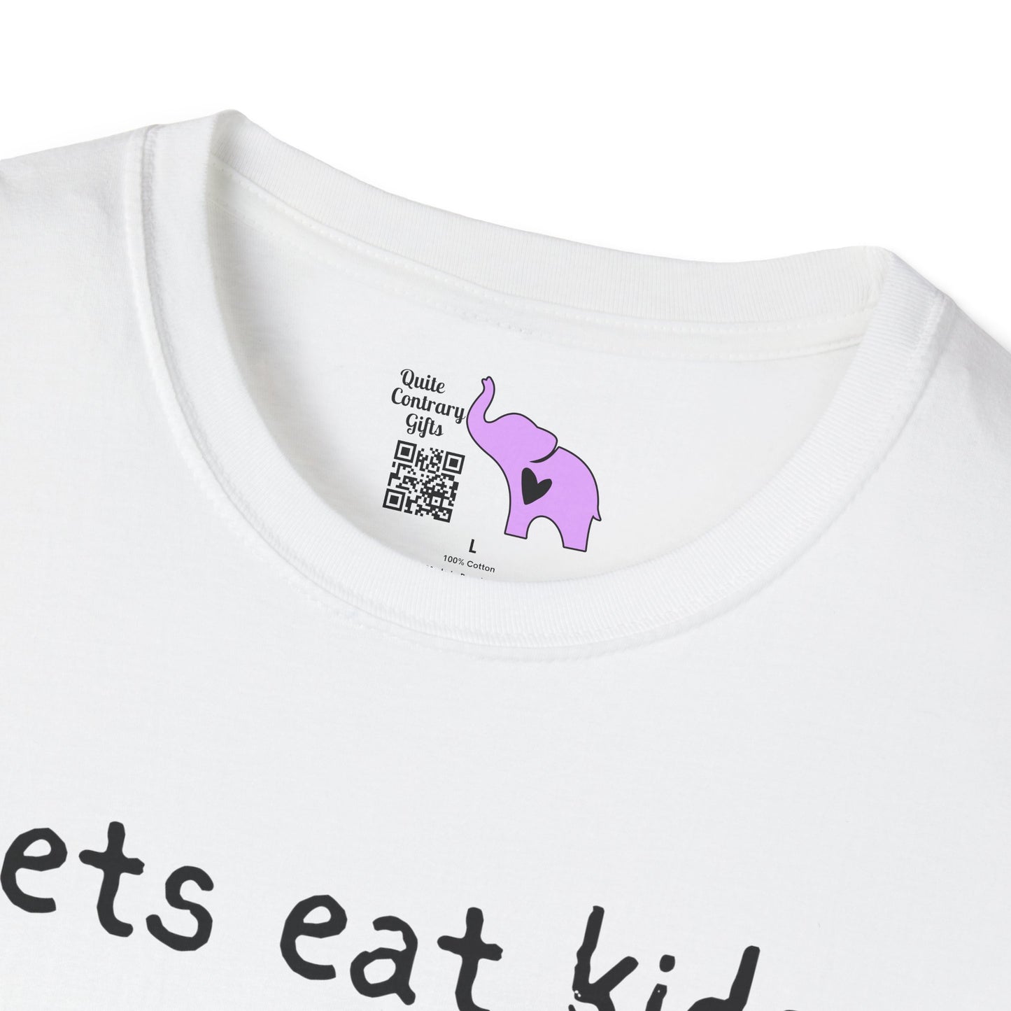 Lets Eat Kids Good Grammar Saves Lives Adult T-shirt