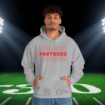 Panthers (Stacked) Adult Heavy Blend™ Hooded Sweatshirt