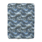 Snowdrift Sheer & Lace Fleece Blanket