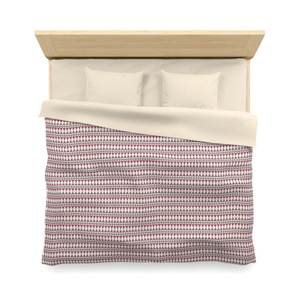 Rosewood Cairn Stripes Microfiber Duvet Cover