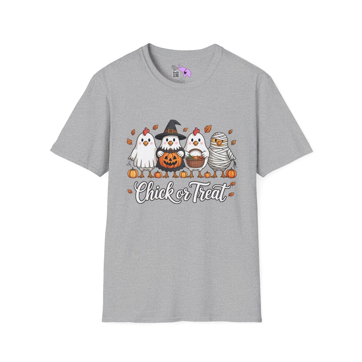 Chick or Treat Adult T-shirt
