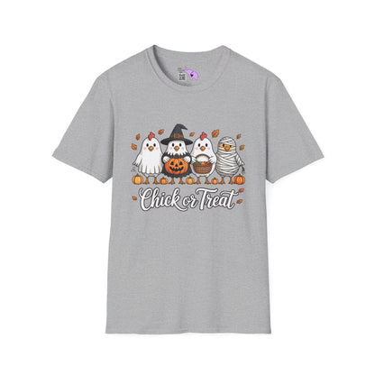 Chick or Treat Adult T-shirt