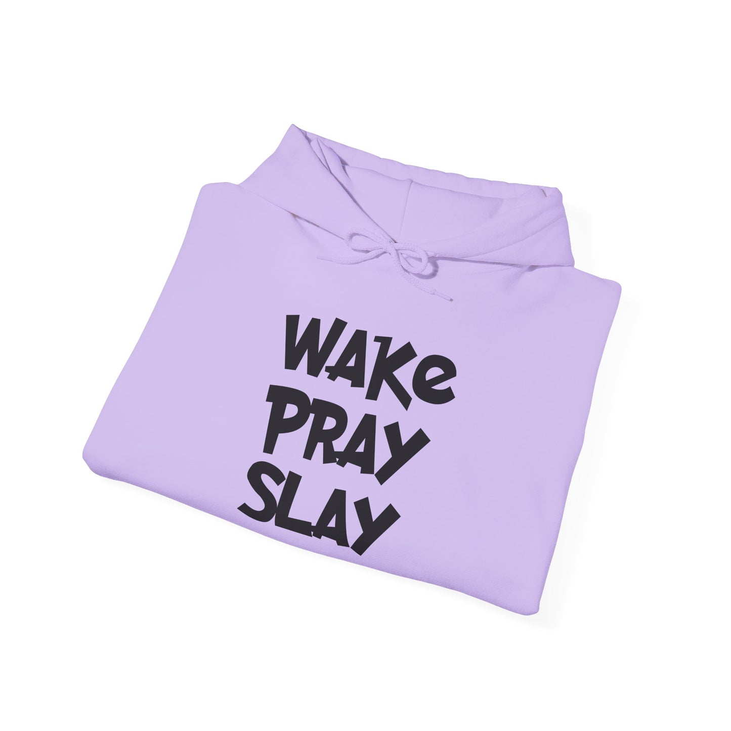 Wake Pray Slay Heavy Blend™ Hooded Sweatshirt