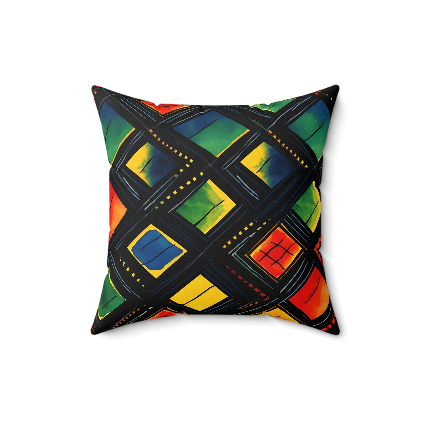 Kuumba Spark Throw Pillow