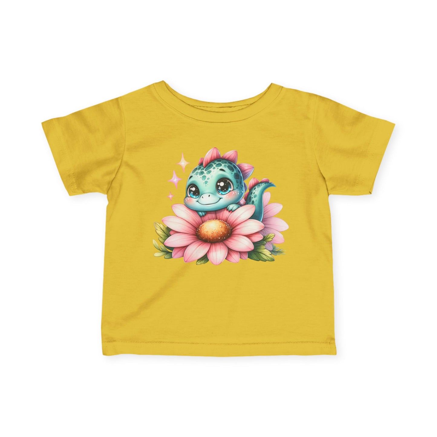""Dinosaur Flower Infant Soft T-Shirt