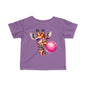 ""Giraffe Blowing Bubble Infant Soft T-Shirt