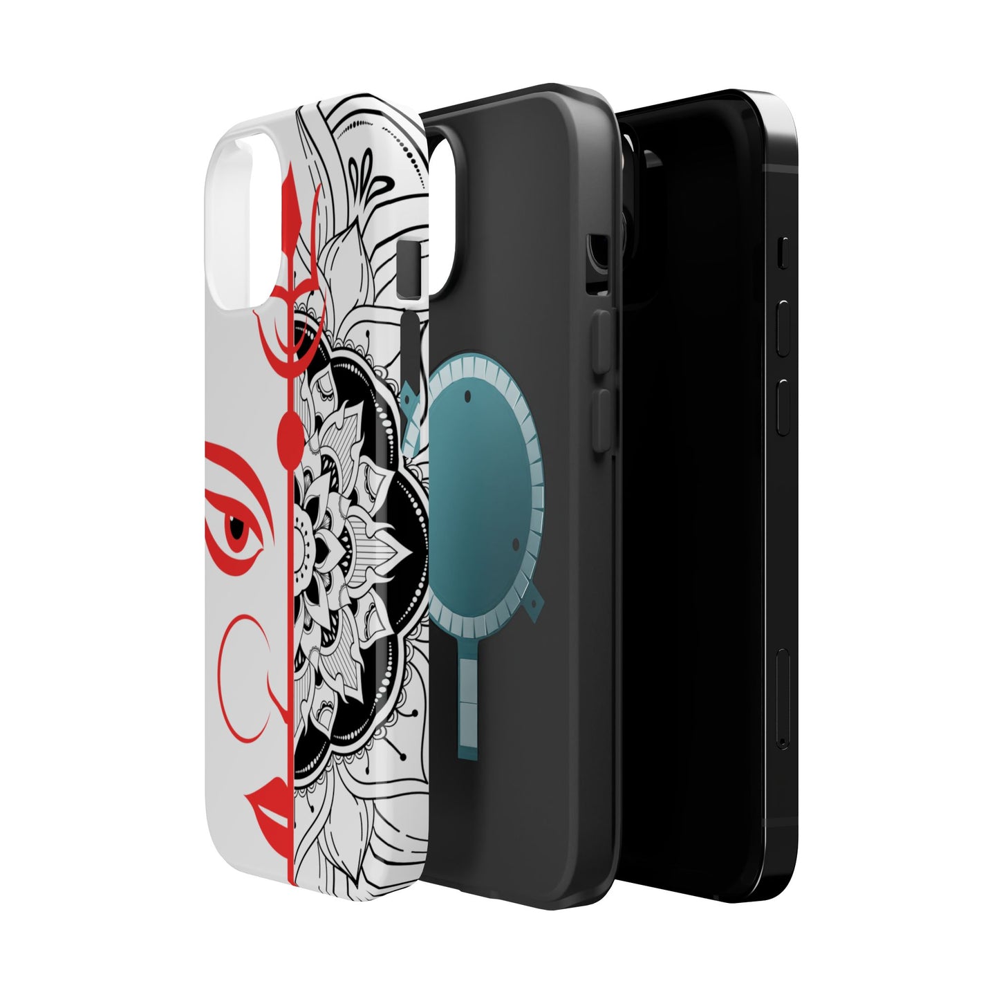 Goddess Durga Mata w/Mandala MagSafe® Compatible Tough Case for iPhone