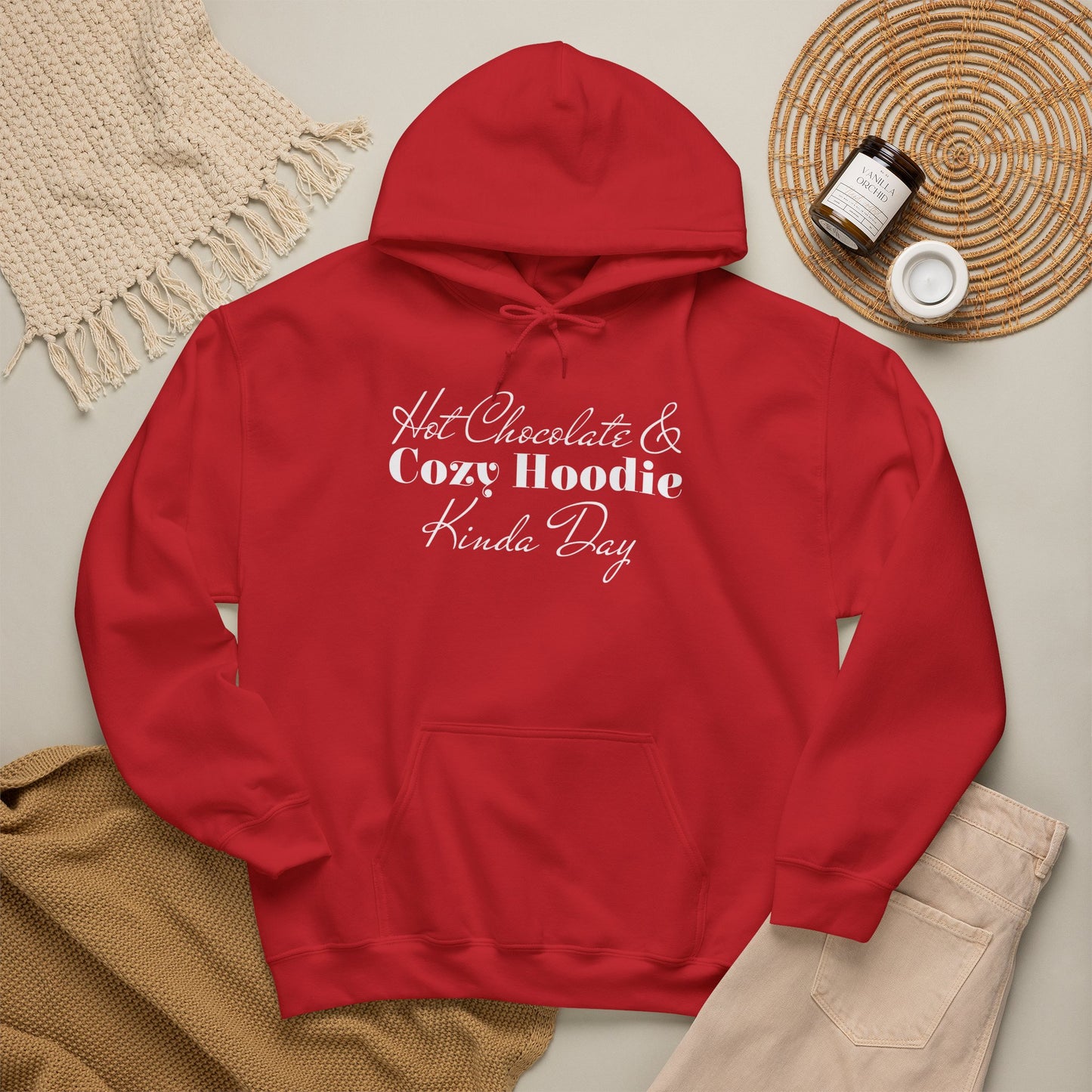 Hot Chocolate & Cozy Hoodie Kinda Day Adult Heavy Blend™ Hoodie