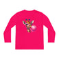 Girraffe Blowing Bubble Youth Long Sleeve Tee