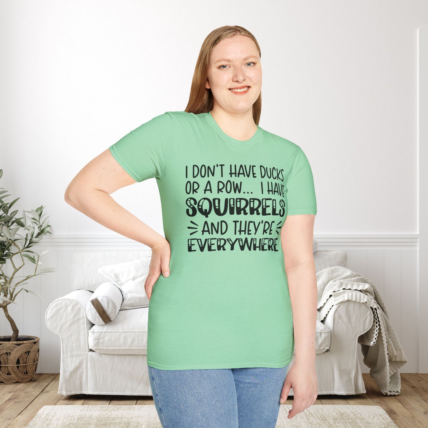 I Don't Have Ducks or a Row... Adult T-shirt