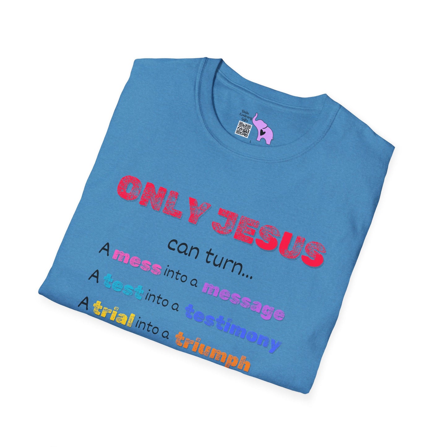 Only Jesus Adult T-shirt