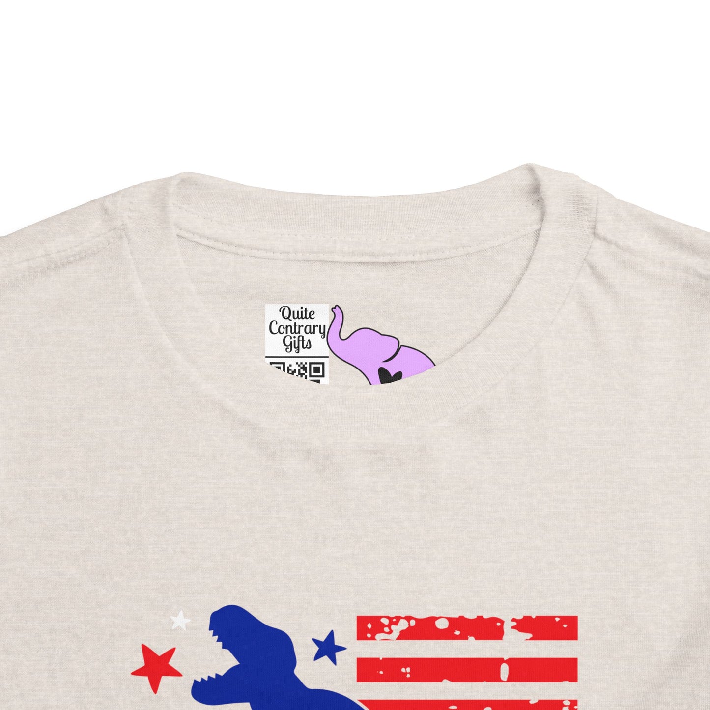 Patriotic T-Rex Toddler Tee