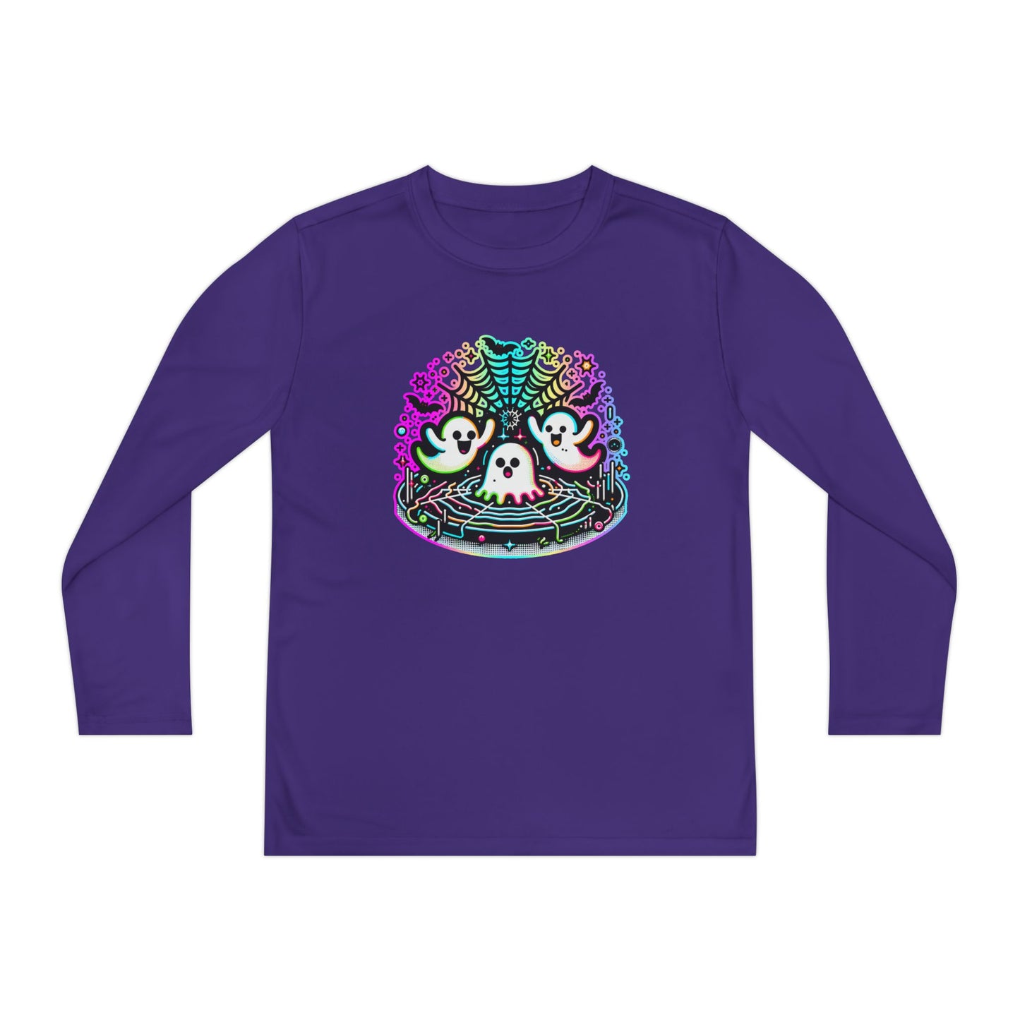 Neon Boo Youth Long Sleeve Tee