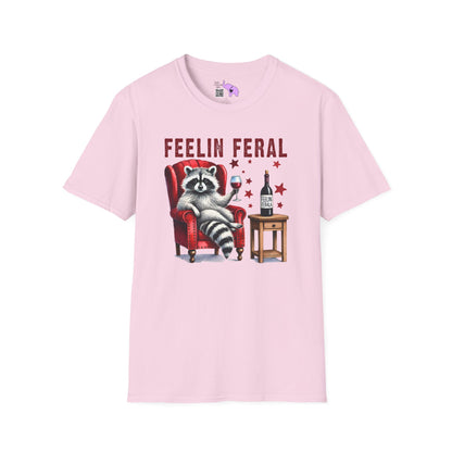 Feelin Feral (Wine) Adult T-shirt