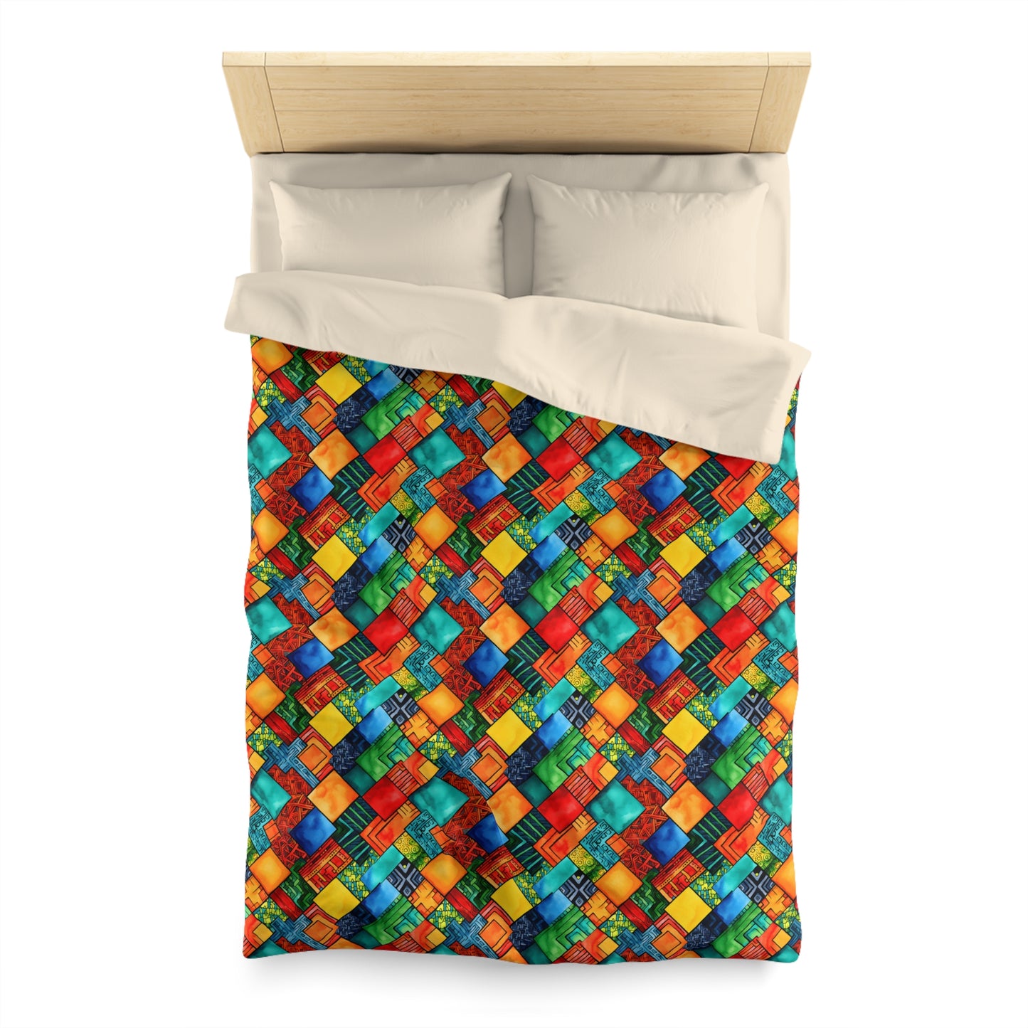 Heritage Pulse Microfiber Duvet Cover