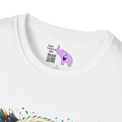 Colorful Bald Eagle Adult T-shirt