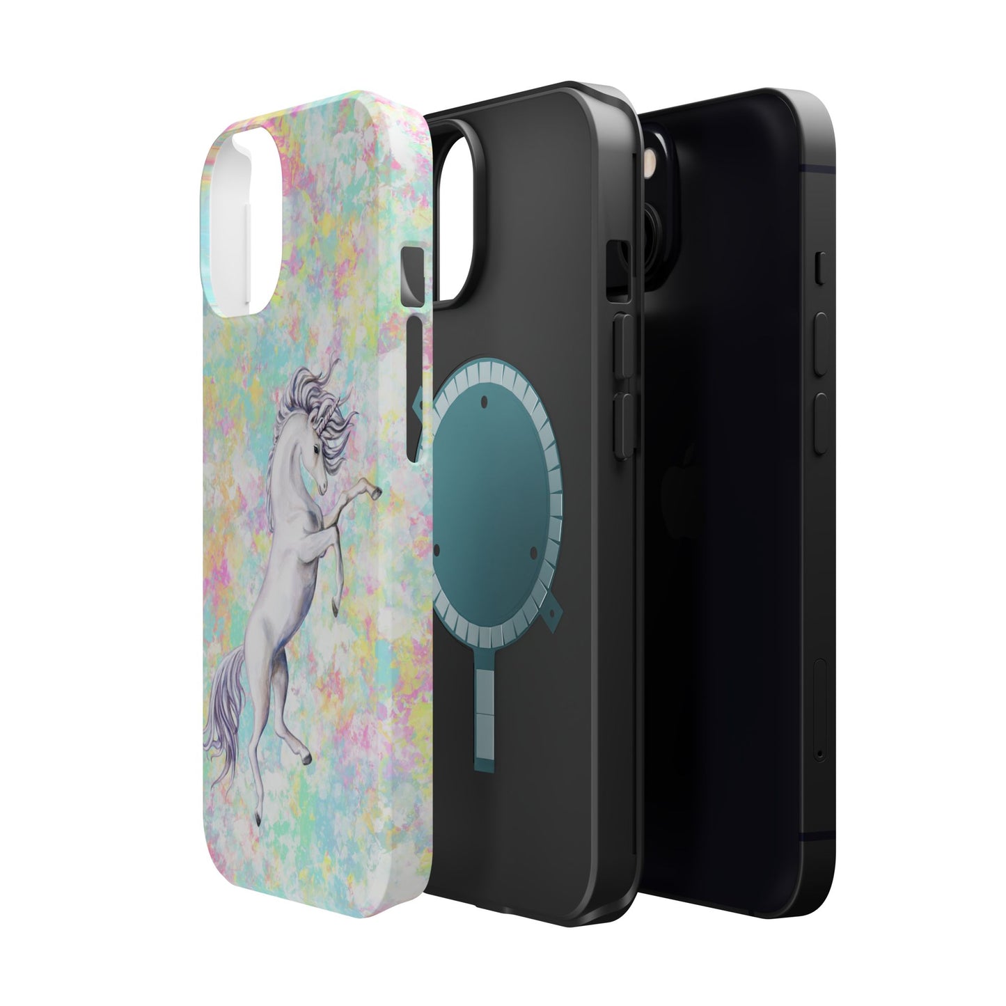 Pastel Pegasus MagSafe® Compatible Tough Case for iPhone