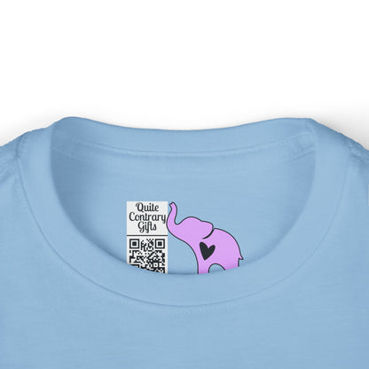 Distressed Patriotic T-Rex  Toddler Long Sleeve Tee