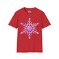 Large Snowflake Adult T-shirt