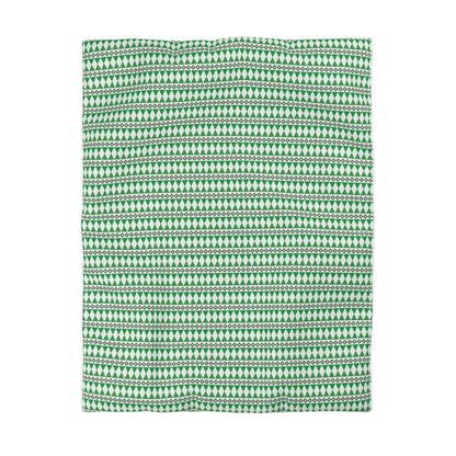 Moss Cairn Stripes Duvet Bedding Set