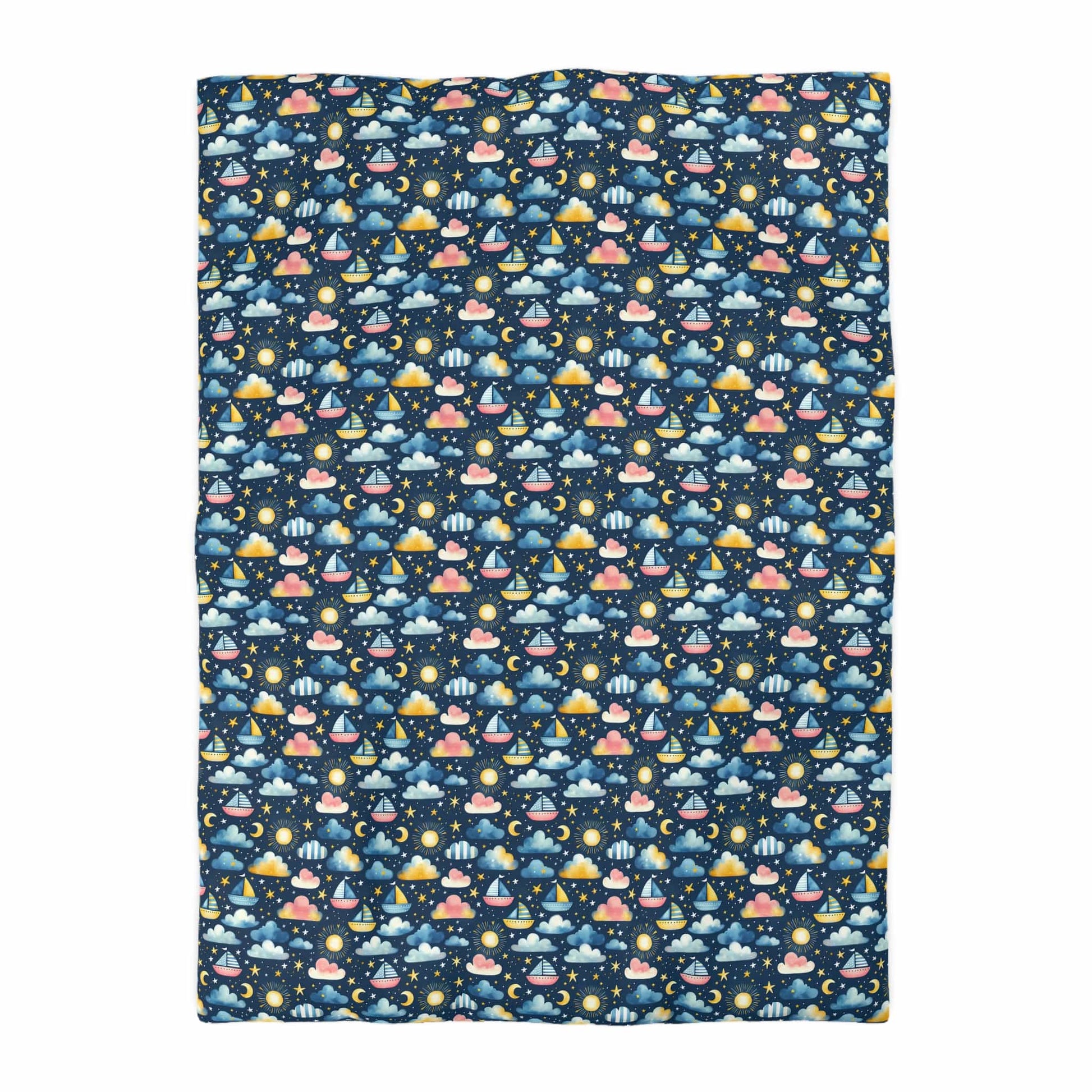 Night Sail Dreams Microfiber Duvet Cover
