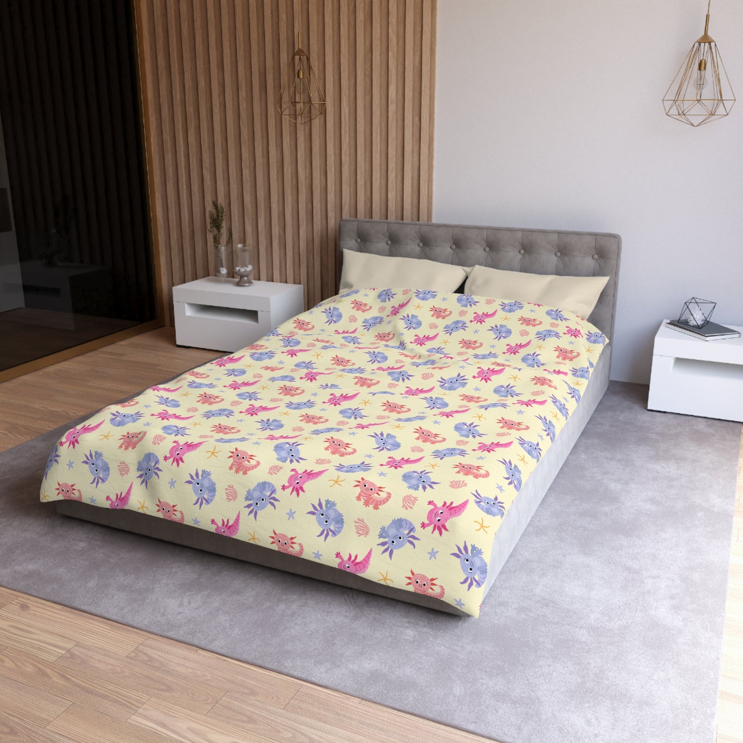 Happy Axos Microfiber Duvet Cover
