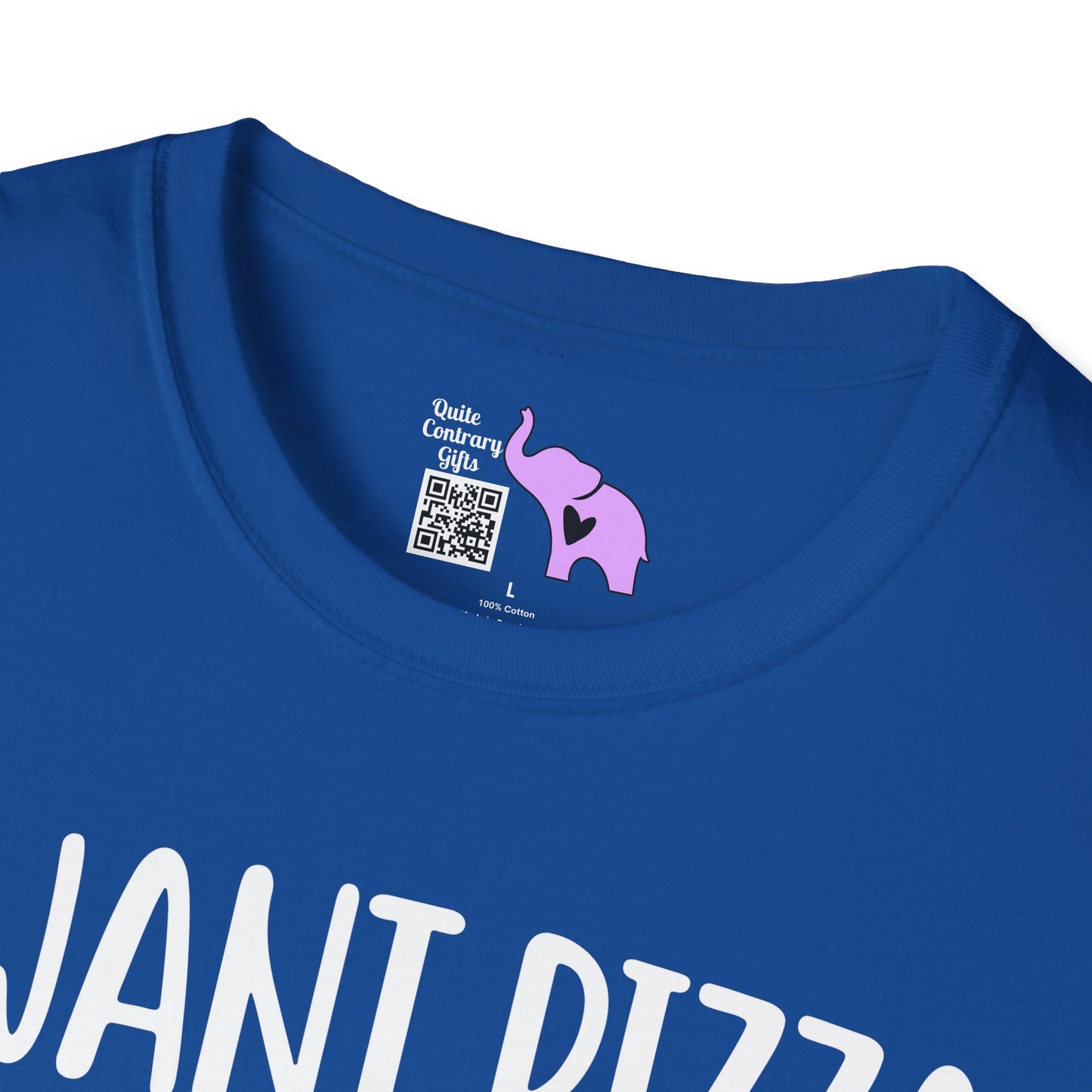 I Want Pizza Not Your Opinion (2) Adult T-shirt