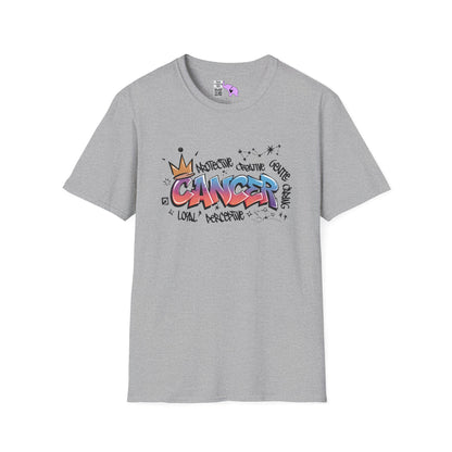 Cancer Street Art Adult T-shirt