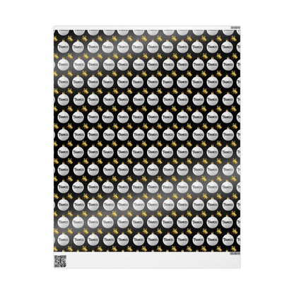 Winter Glam Custom Wrapping Paper (Frances)