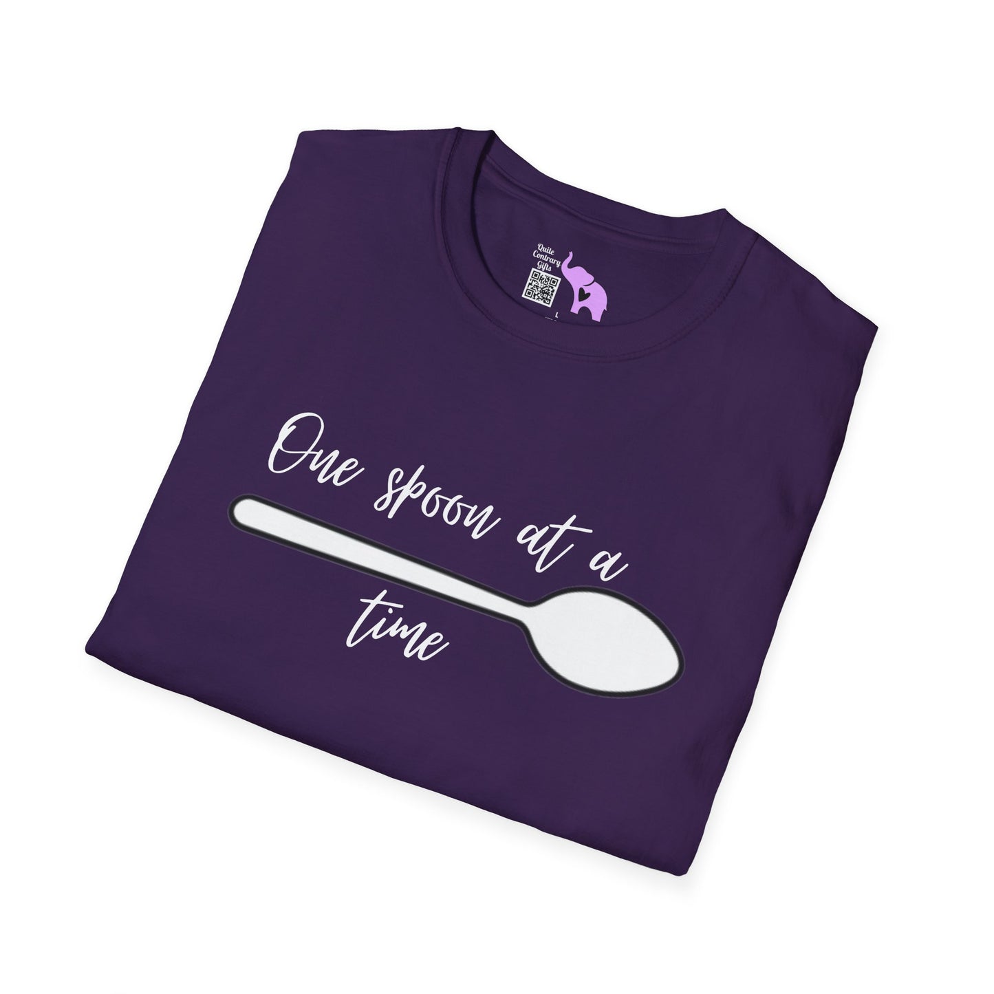 One Spoon At A Time Adult T-shirt