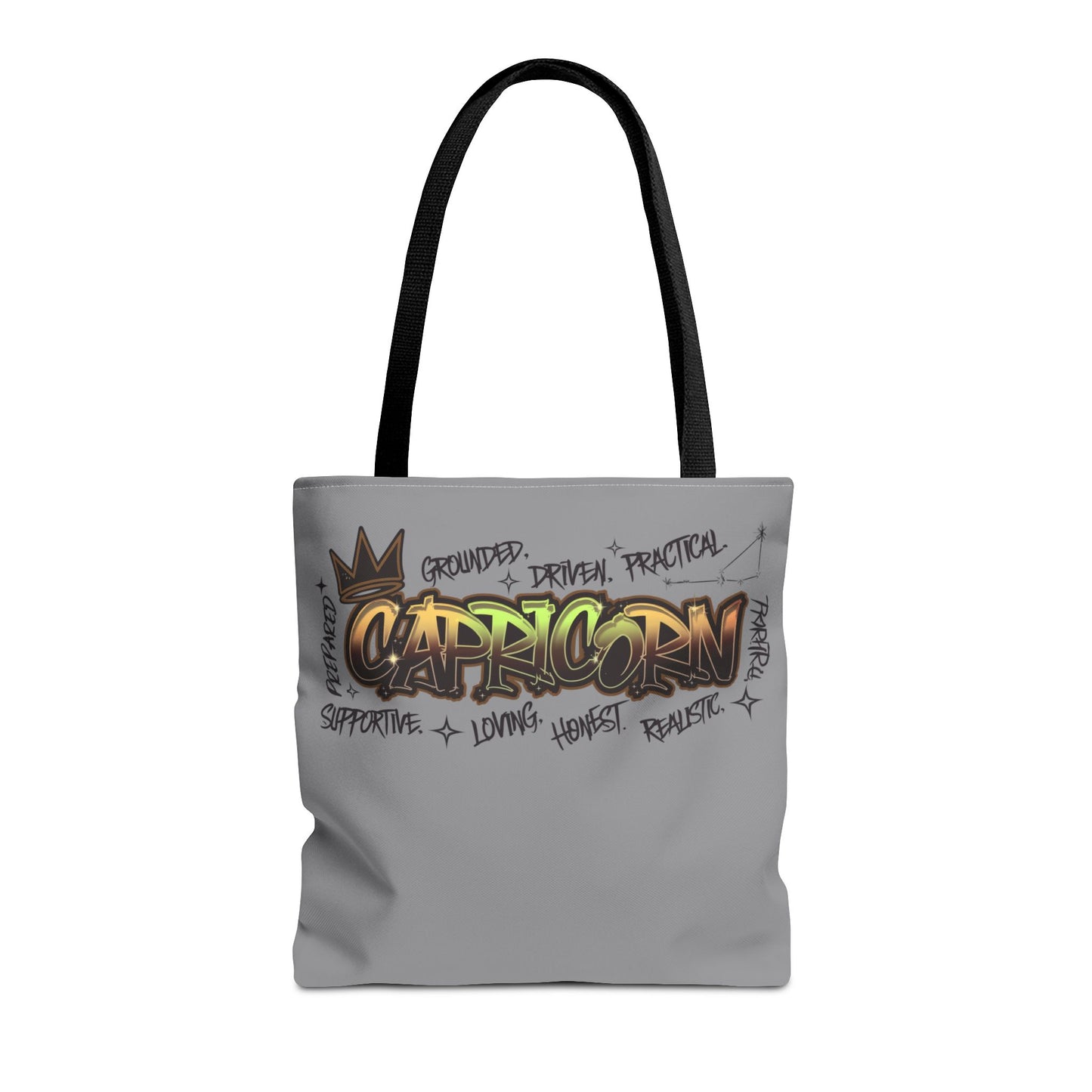 Capricorn Street Art Canvas Tote Bag