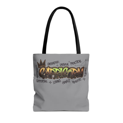 Capricorn Street Art Canvas Tote Bag