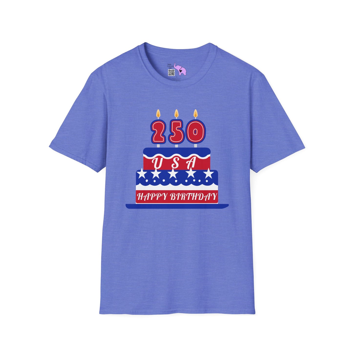 Happy Birthday USA Adult T-shirt