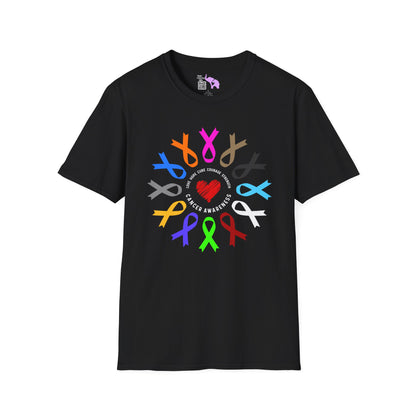 Fight Cancer in All Colors 23 Adult T-shirt