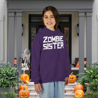 ""Zombie Sister Youth Heavy Blend Hoodie