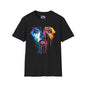 Colorful Face Adult T-shirt