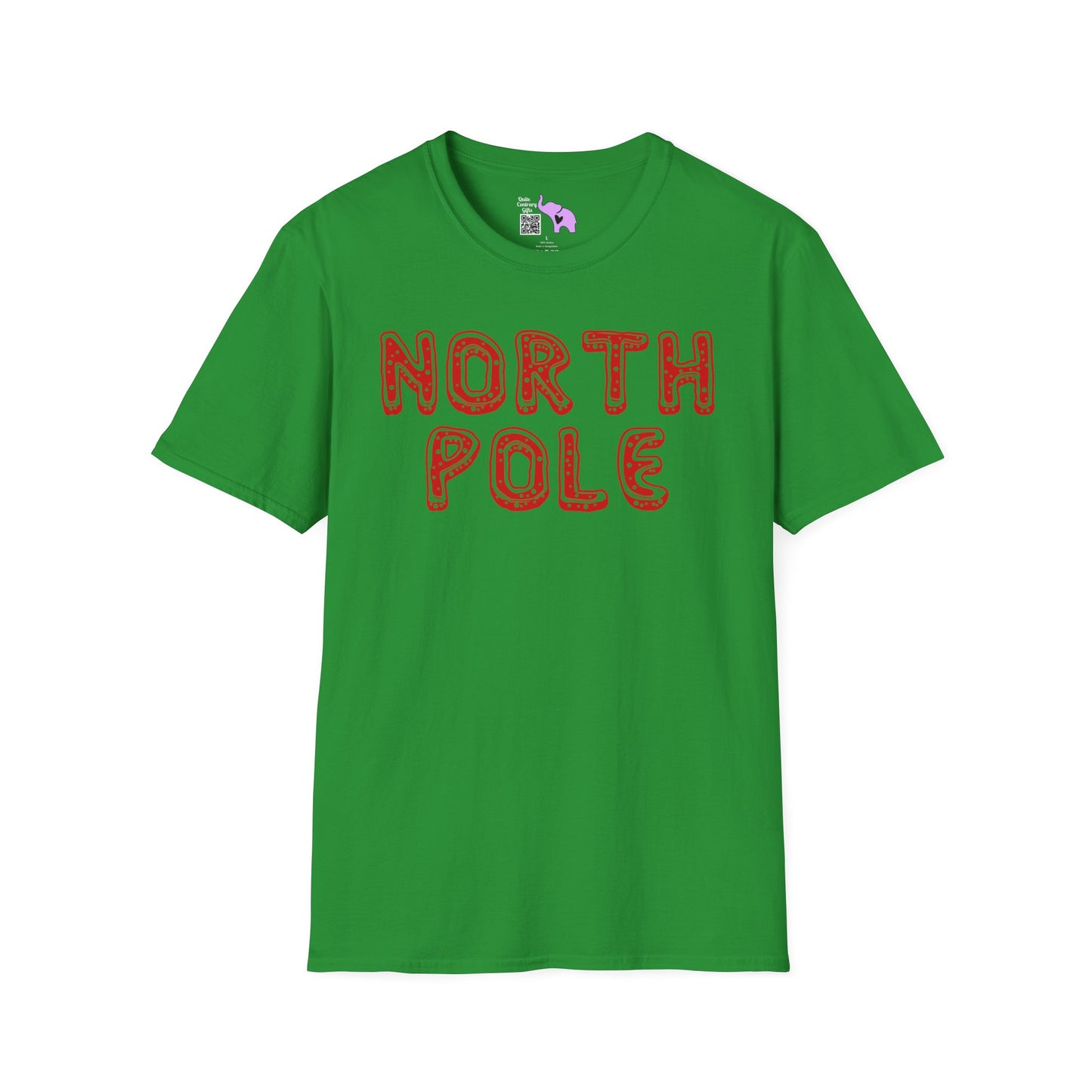North Pole Adult T-shirt