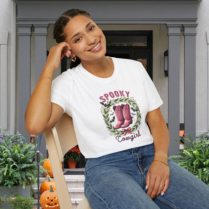 Spooky Cowgirl Adult T-shirt