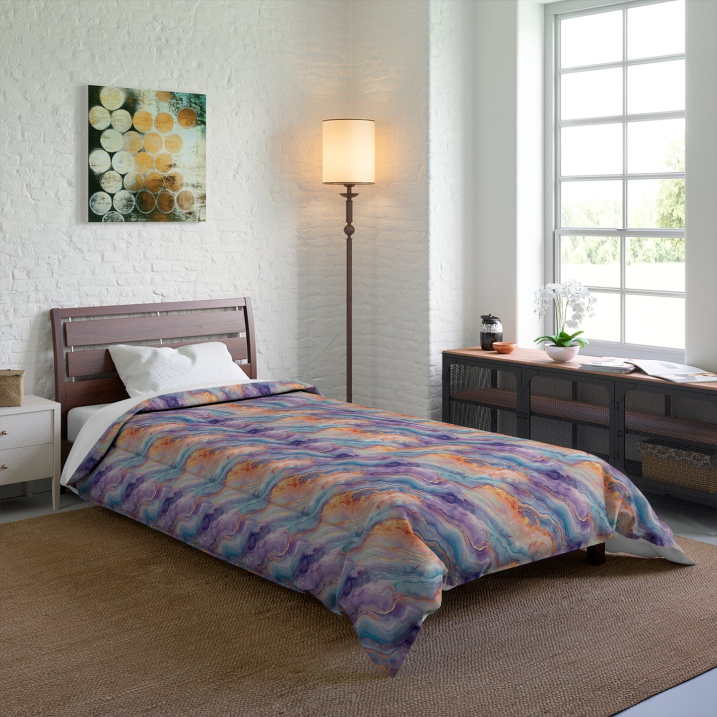Dreamwave Marble Comforter