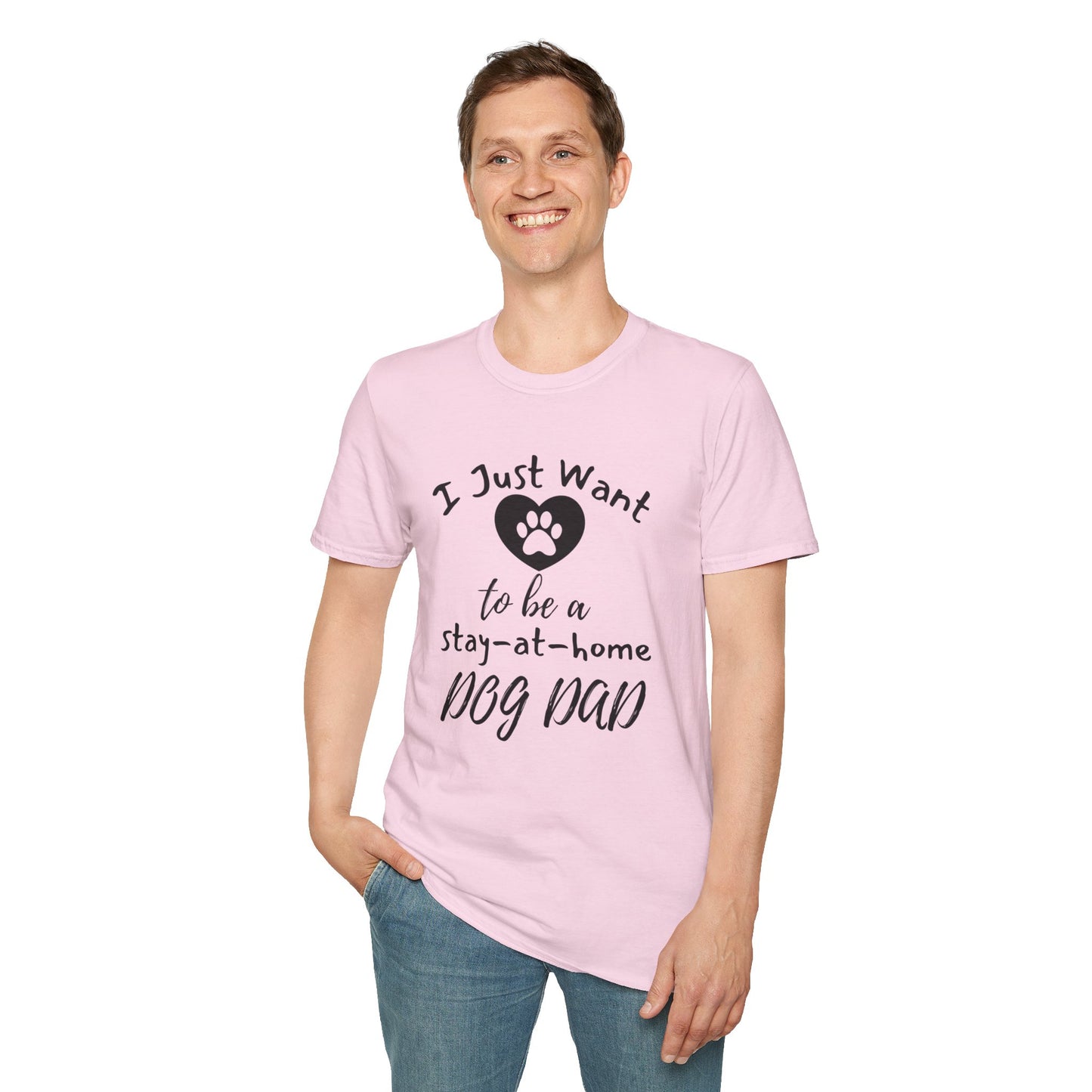 I Just Want To Be A Stay At Home Dog Dad T-shirt