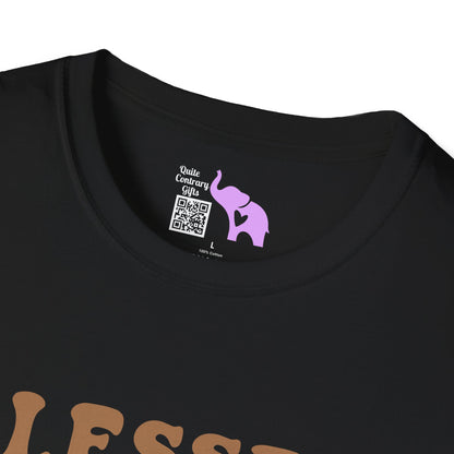 Blessed Dog Mom Adult T-shirt